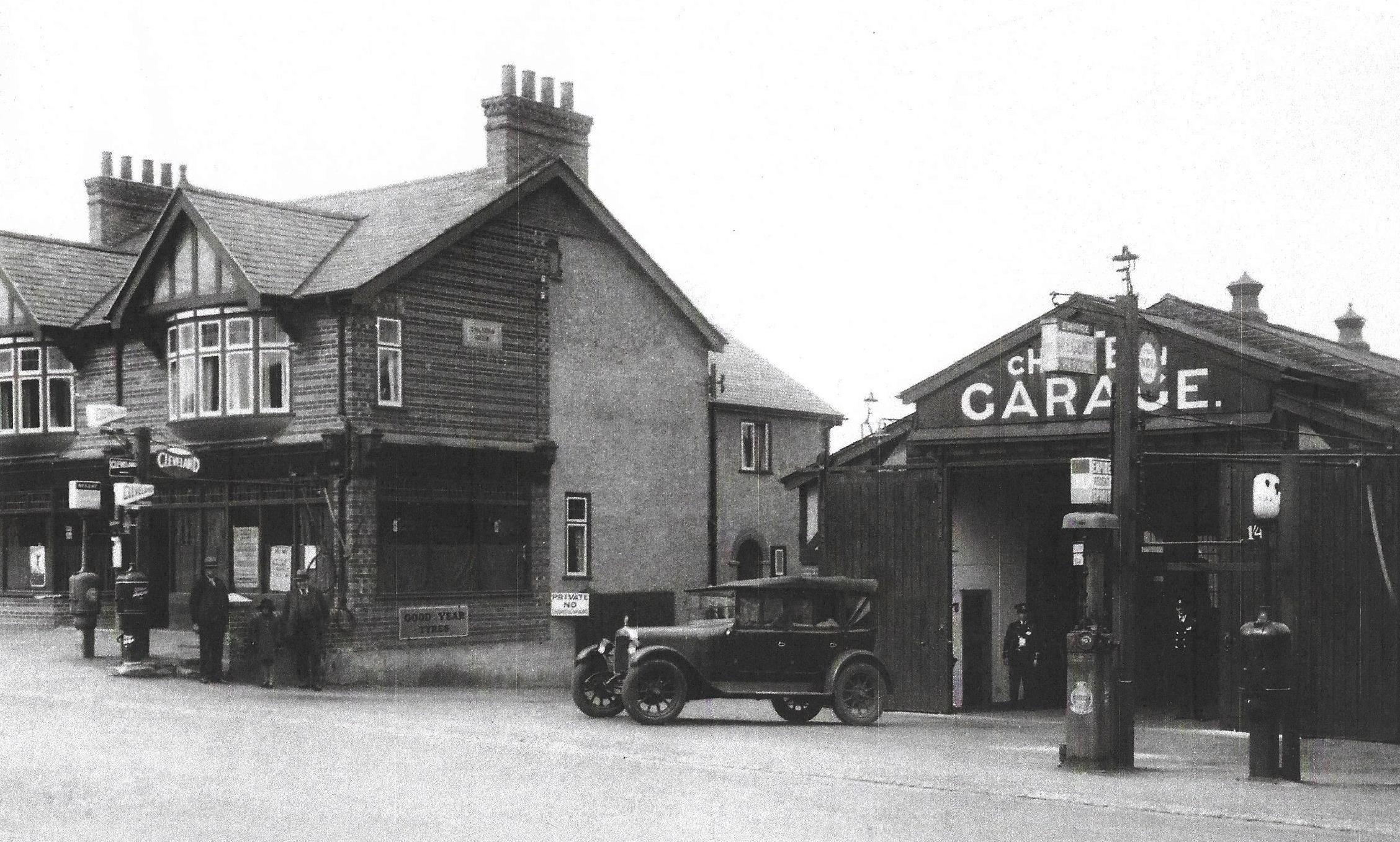 1933 Chiltern Bus Co Garage Western Rd Tring