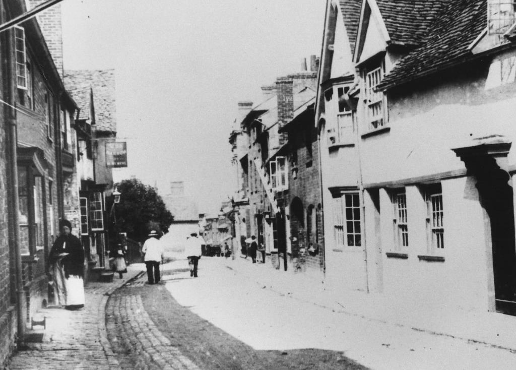 Akeman Street From High Street 1890s