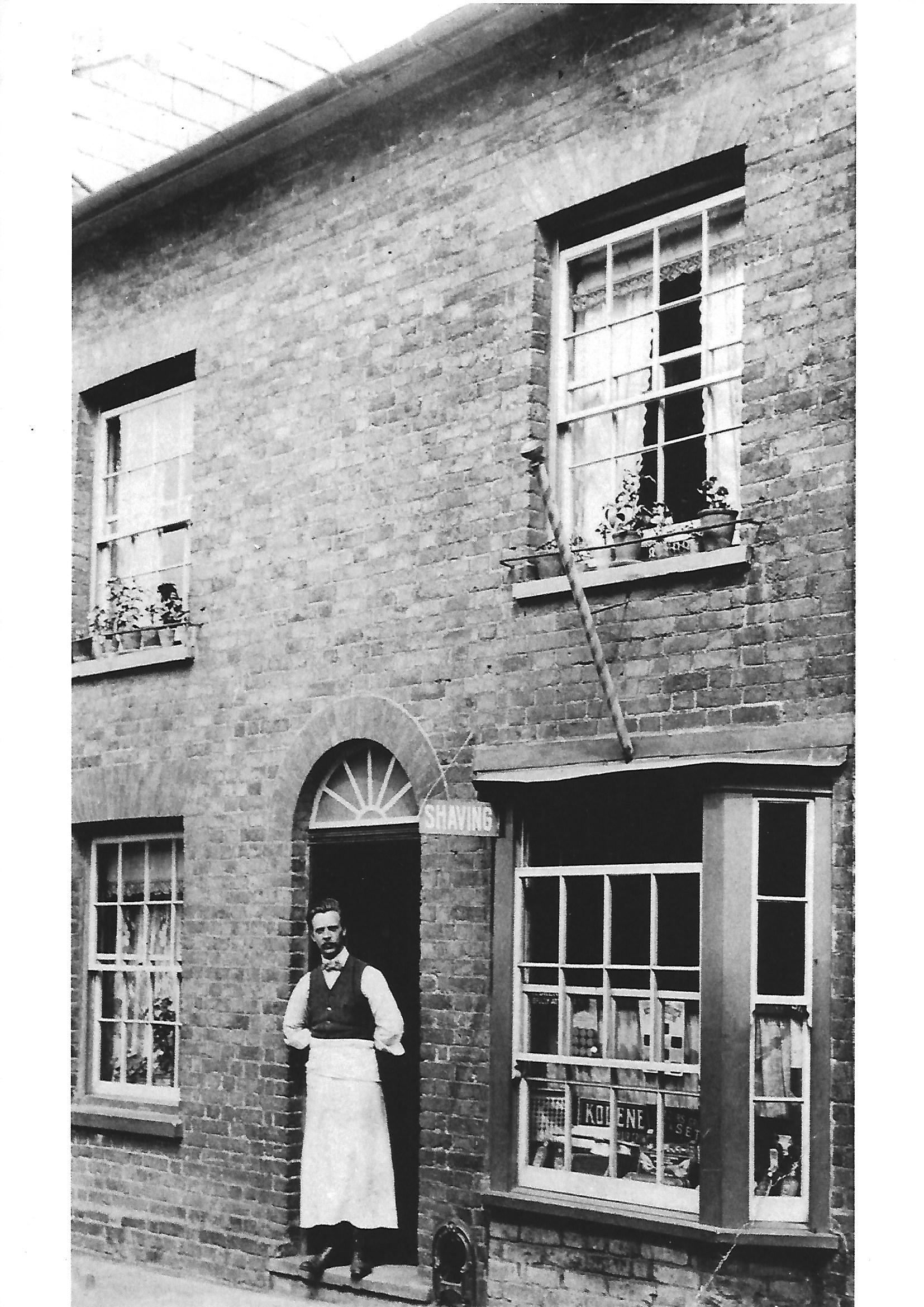 George Sayer Barber 12 Akeman St 1920s