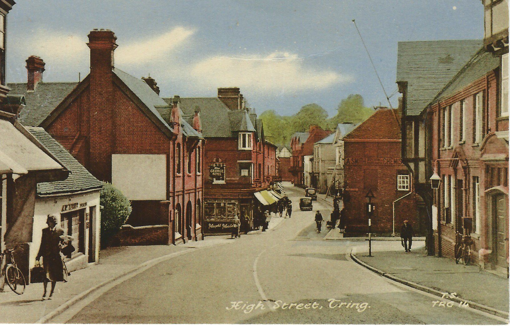 Tring High Street Post Card