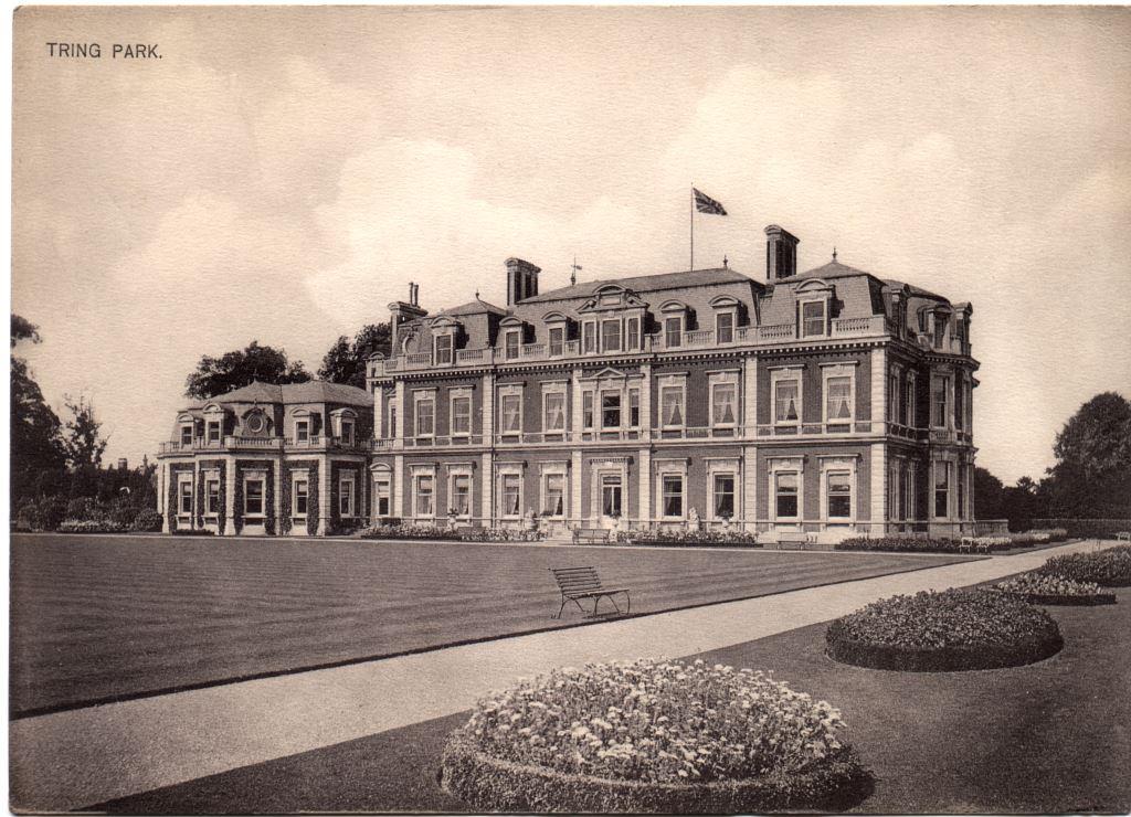 Tring Mansion after Rothschilds Renovation (Rear Elevation)